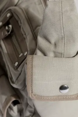 Sac à bandoulière multi-poches - Taupe cendré clair — photo 2