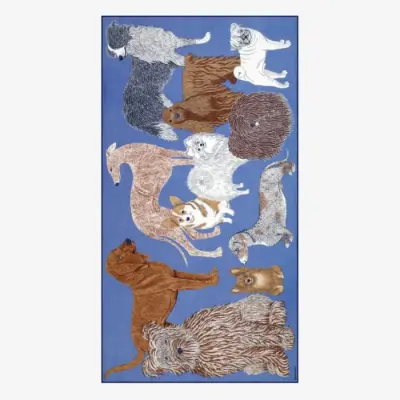 Echarpe Toutou Bleu — photo 1