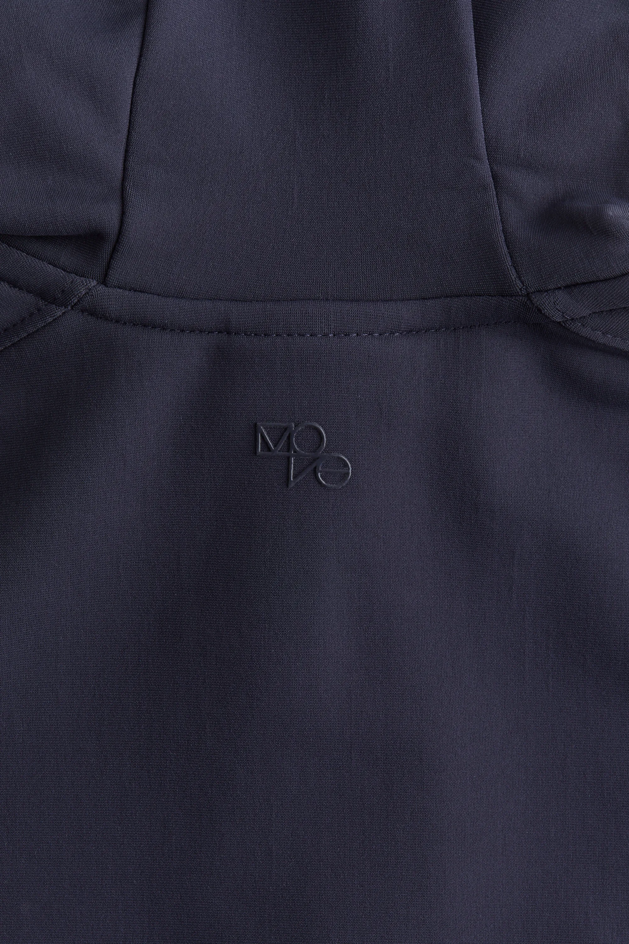 Veste de sport deuxième couche chaude avec capuche - Bleu marine