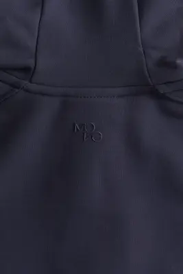 Veste de sport deuxième couche chaude avec capuche - Bleu marine — photo 1