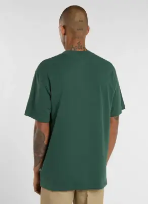 DICKIES TEE SHIRT LURAY POCKET Vert — photo 3