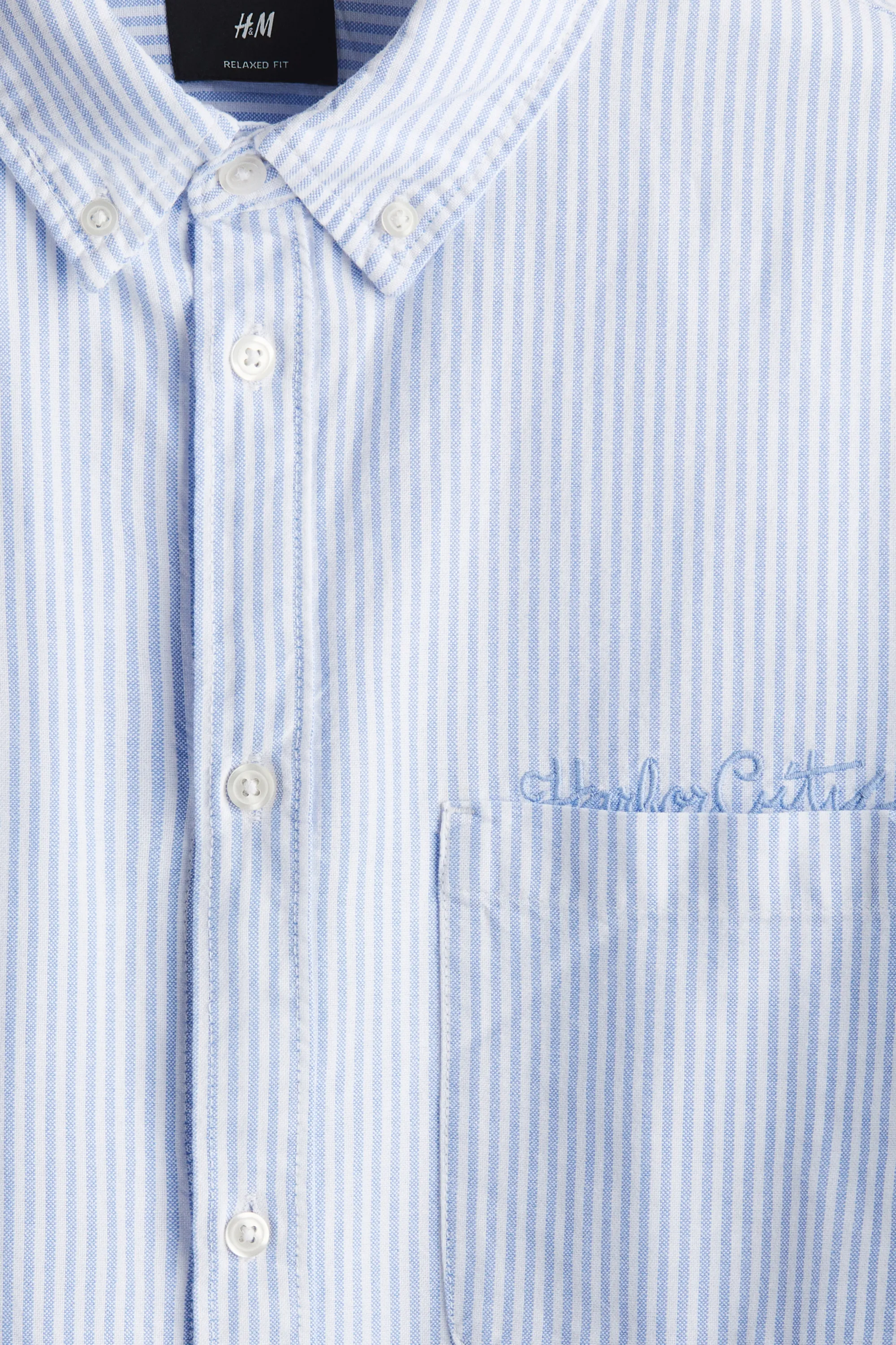 Chemise Oxford Loose Fit - Bleu clair/Harbor City