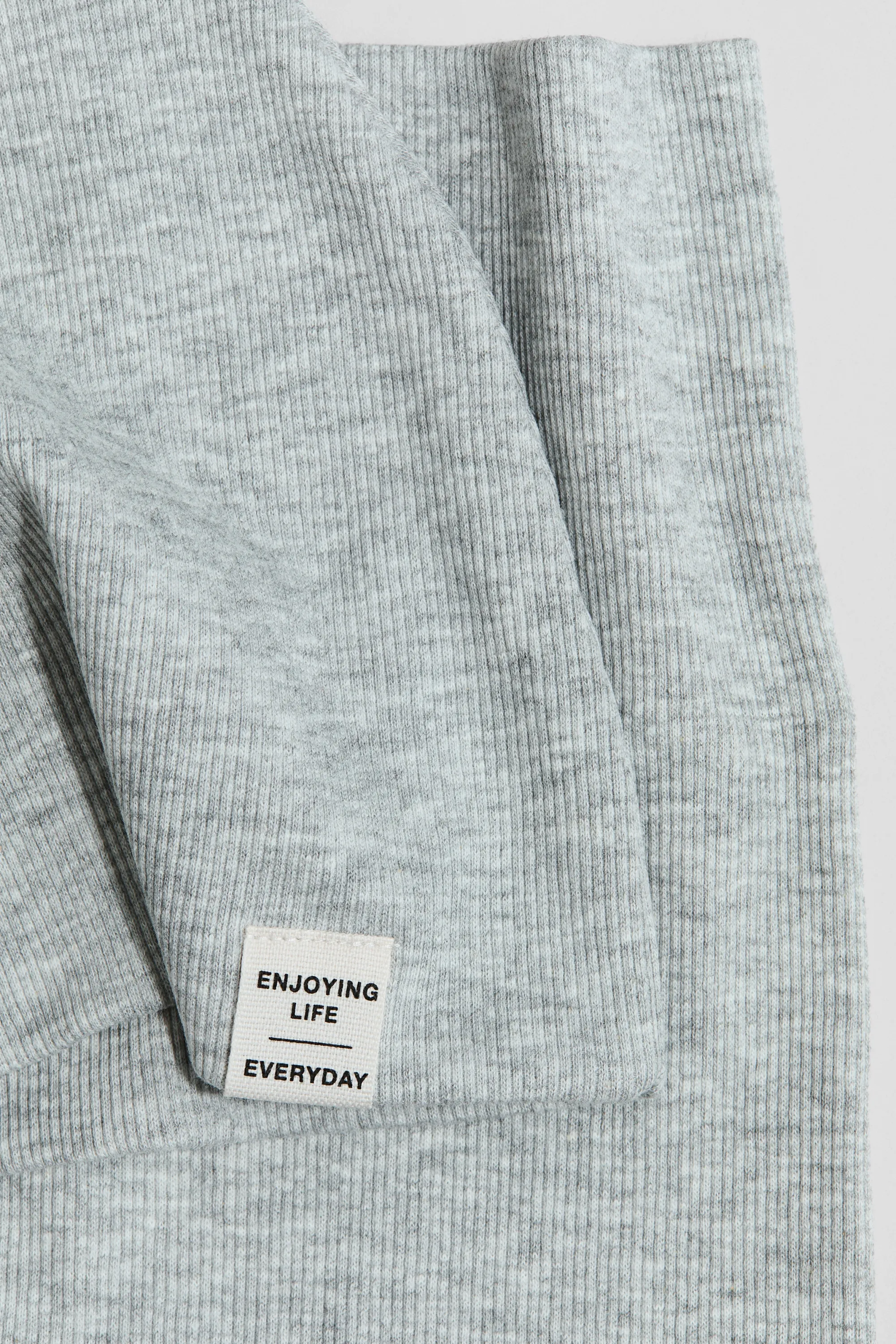 Ensemble 2 pièces bonnet et snood - Gris chiné