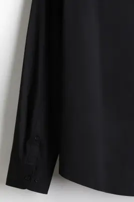 Chemise stretch Slim Fit - Noir — photo 5