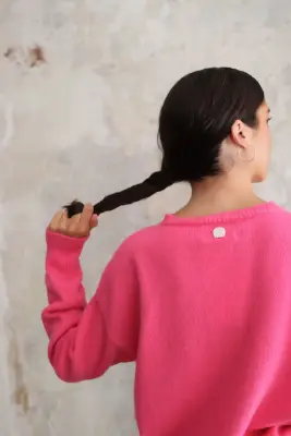 NITTO – CLELIA CARDIGAN – ROSE — photo 2
