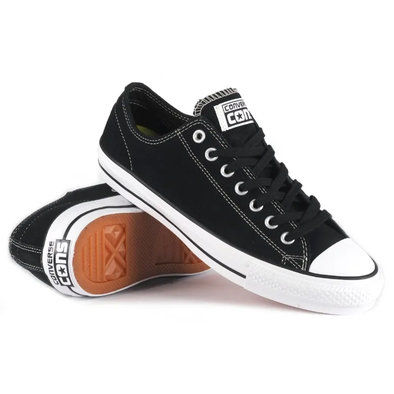 Chaussure converse cons ctas low pro suede – Black / White