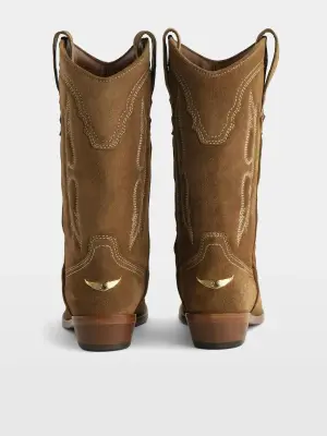 Bottes Tex Western Suède — photo 4
