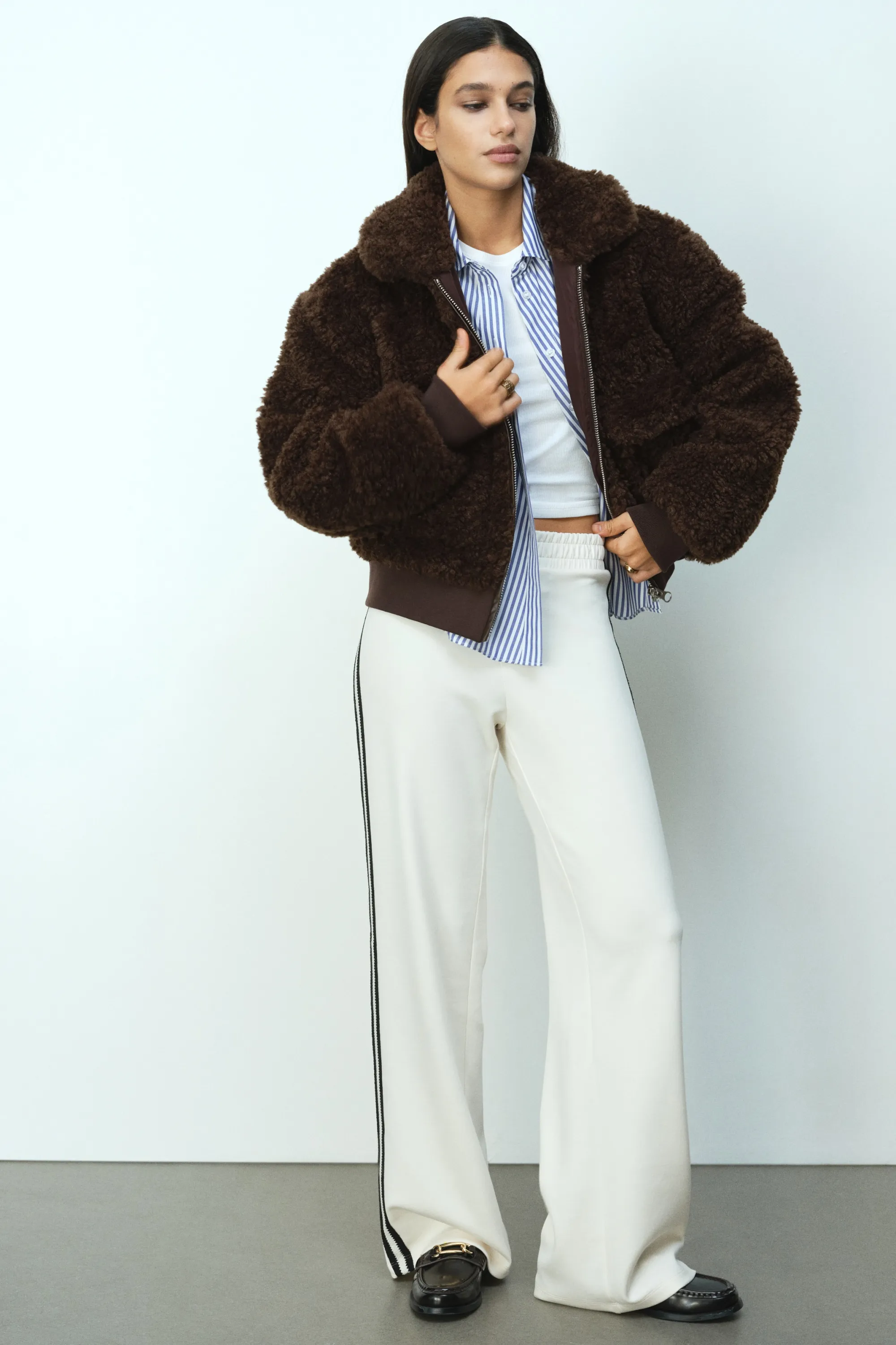 Veste duveteuse - Marron foncé