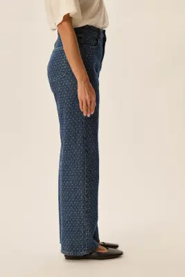 Jean Lorin Jacquard Middle Blue — photo 3