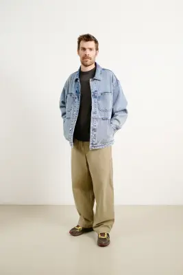 Veste Polar patrik – heavy washed blue — photo 4