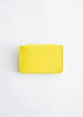Petit porte-cartes - Jaune — photo 1