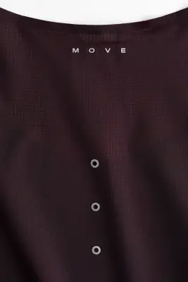 Débardeur de running CoolMove™ - Prune chocolat — photo 5