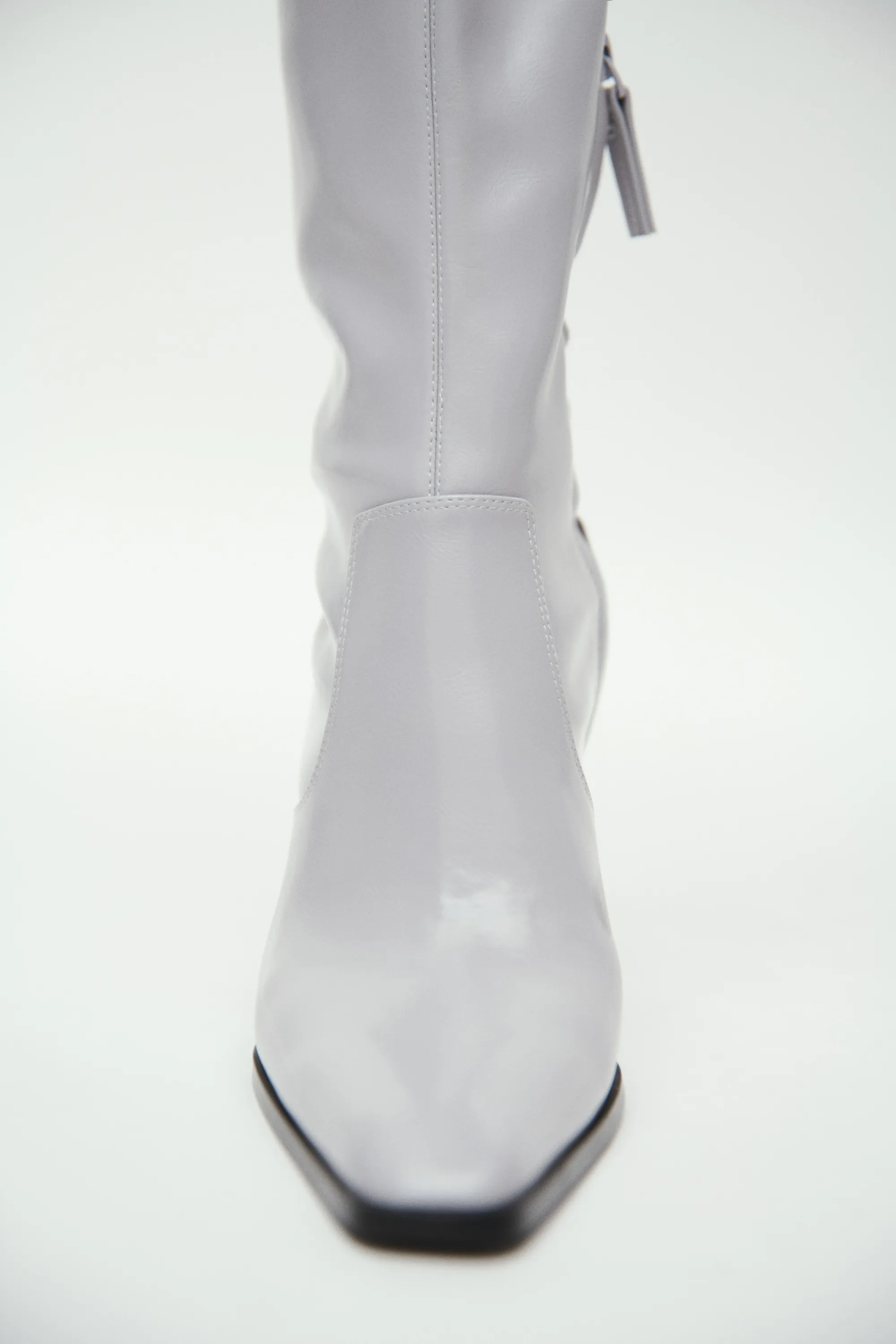 Bottes de hauteur genou - Gris