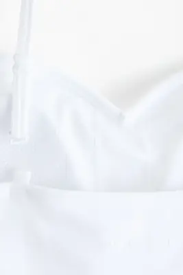 Top de sport à bretelles fines Slim Fit DryMove™ - Blanc — photo 4