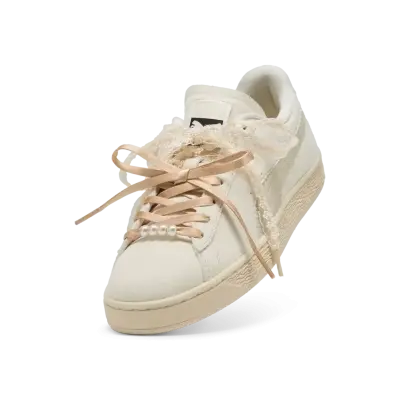 Puma Suede Bloom Mujer Frosted Ivory Silver Fog — photo 3