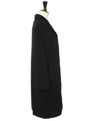 Manteau boule en 100% laine noire Prix boutique 3700€ Taille 36 — photo 3