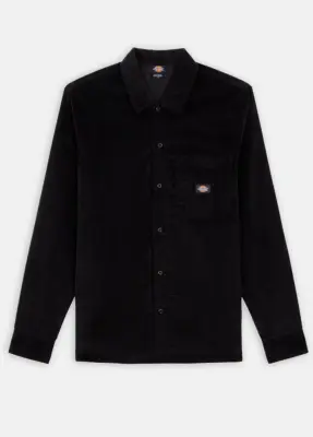 DICKIES CORDUROY CHEMISE Noir — photo 4