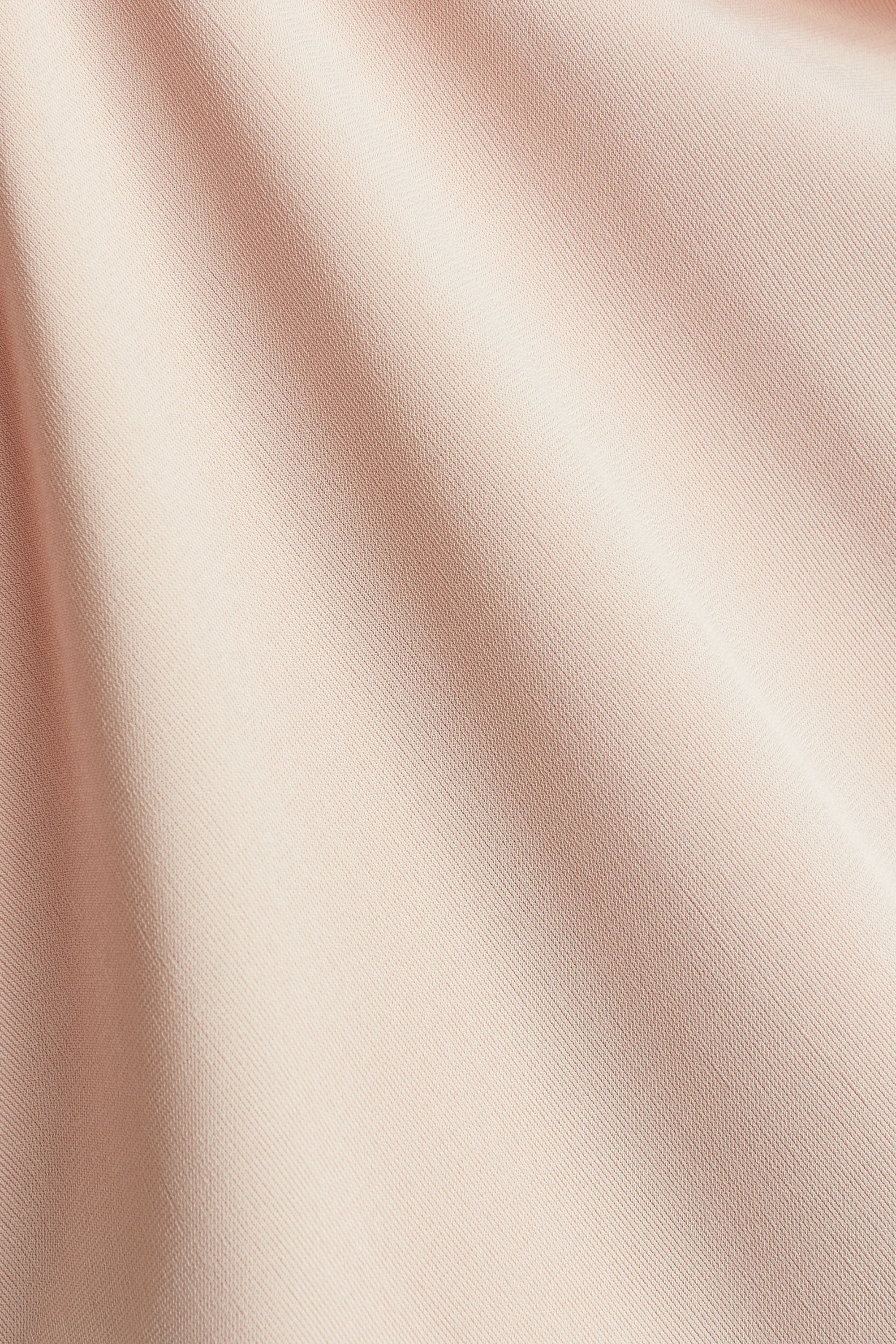 Body string en crêpe - Rose poudré