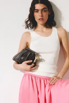 Jupe loose - Rose vif — photo 1
