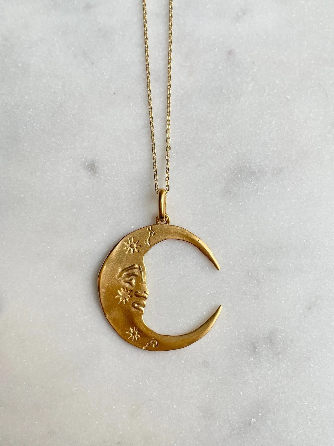 Nouveau ! ALHAJA Collier Luna Gold COMING SOON !