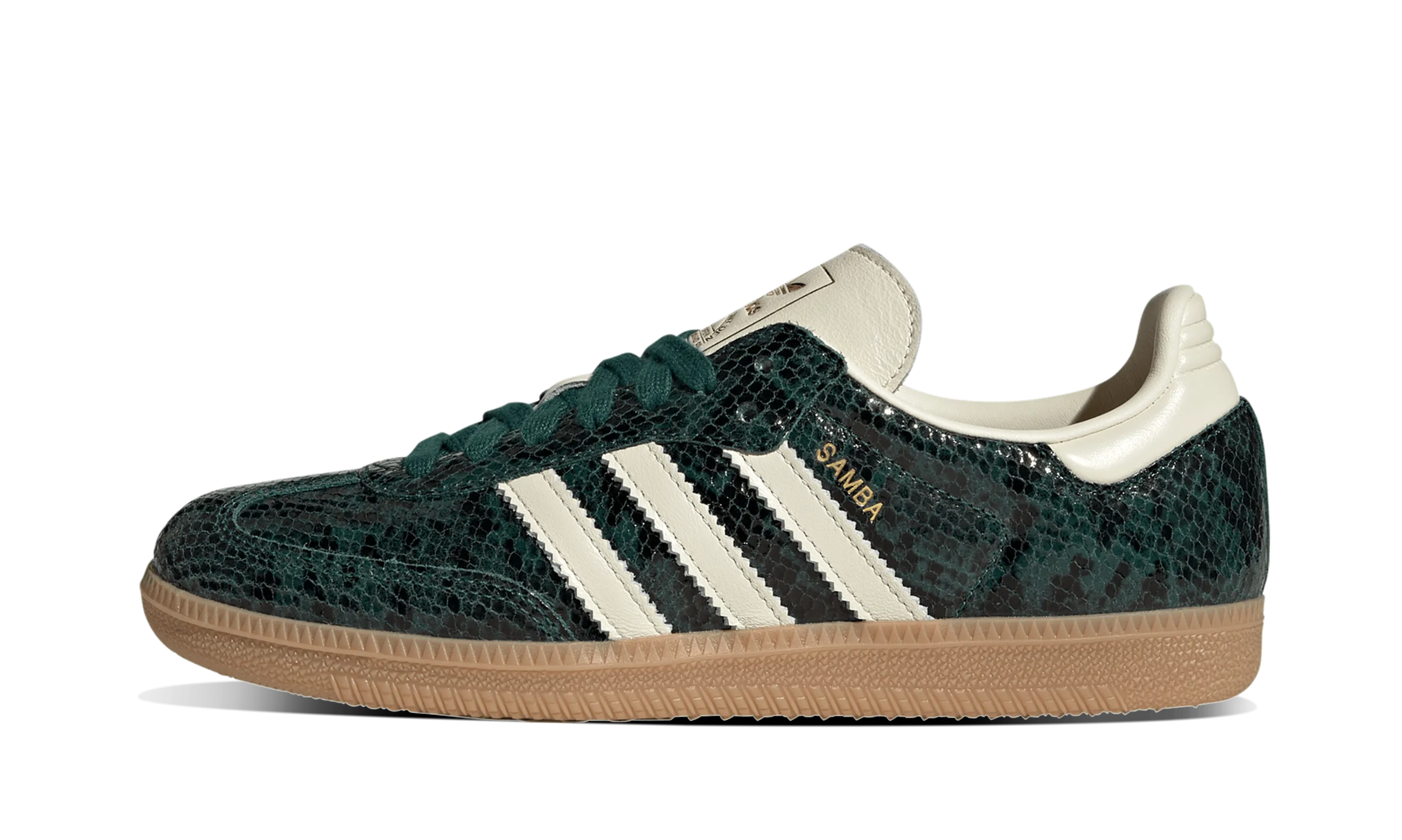 Adidas Mujer Samba OG Snakeskin Collegiate Green
