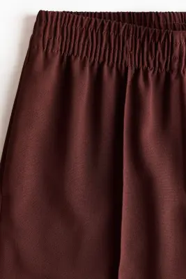 Pantalon avec plis - Marron — photo 4