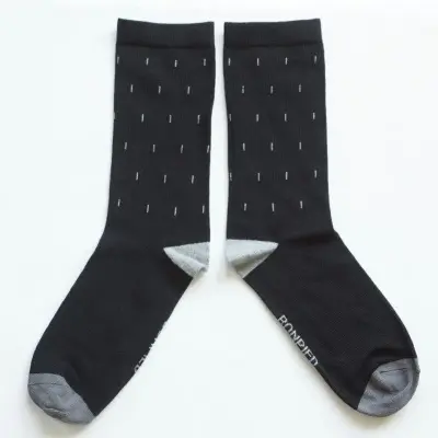 Chaussettes Léon Noir — photo 2
