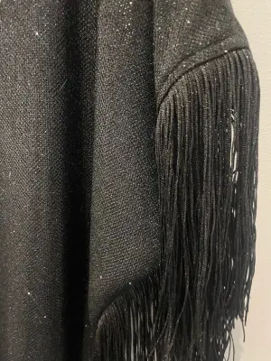Corsage à franges: Lurex black — photo 3