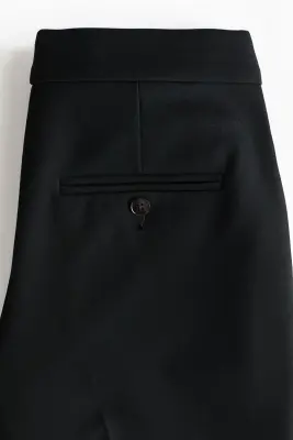 Pantalon bootcut 7/8 - Noir — photo 4