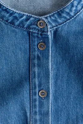 Blouse en denim - Bleu denim — photo 2
