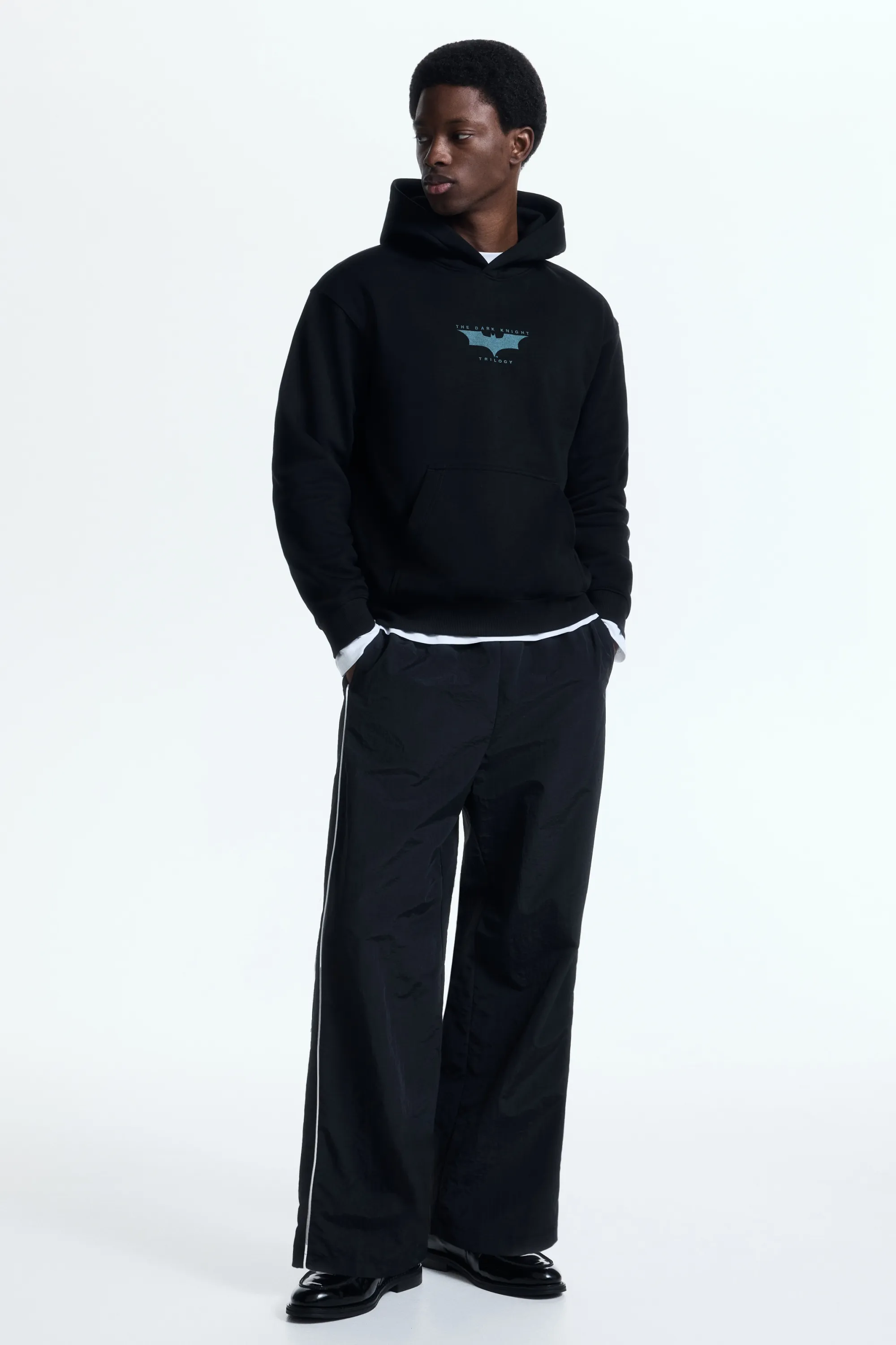 Hoodie Loose Fit - Noir/Batman