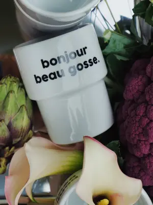 Gobelet Bonjour Beau Gosse - Félicie Aussi — photo 3