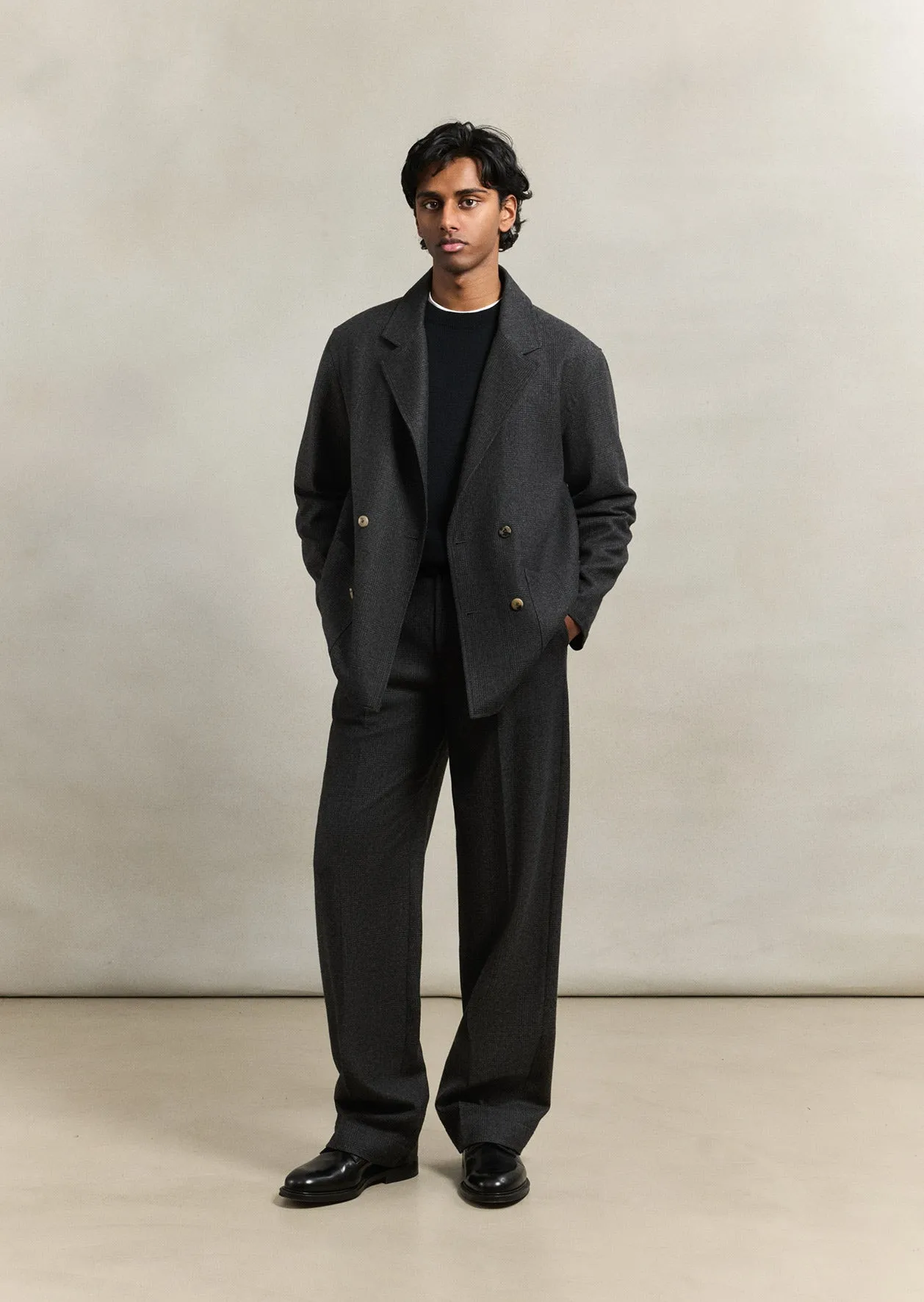 Double-breasted jacket