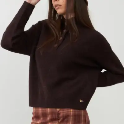 Pull Nathanielle Bordeaux — photo 3
