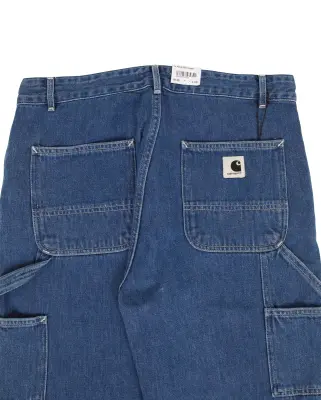 W Pierce Pant Straight Blue Stone Washed — photo 5