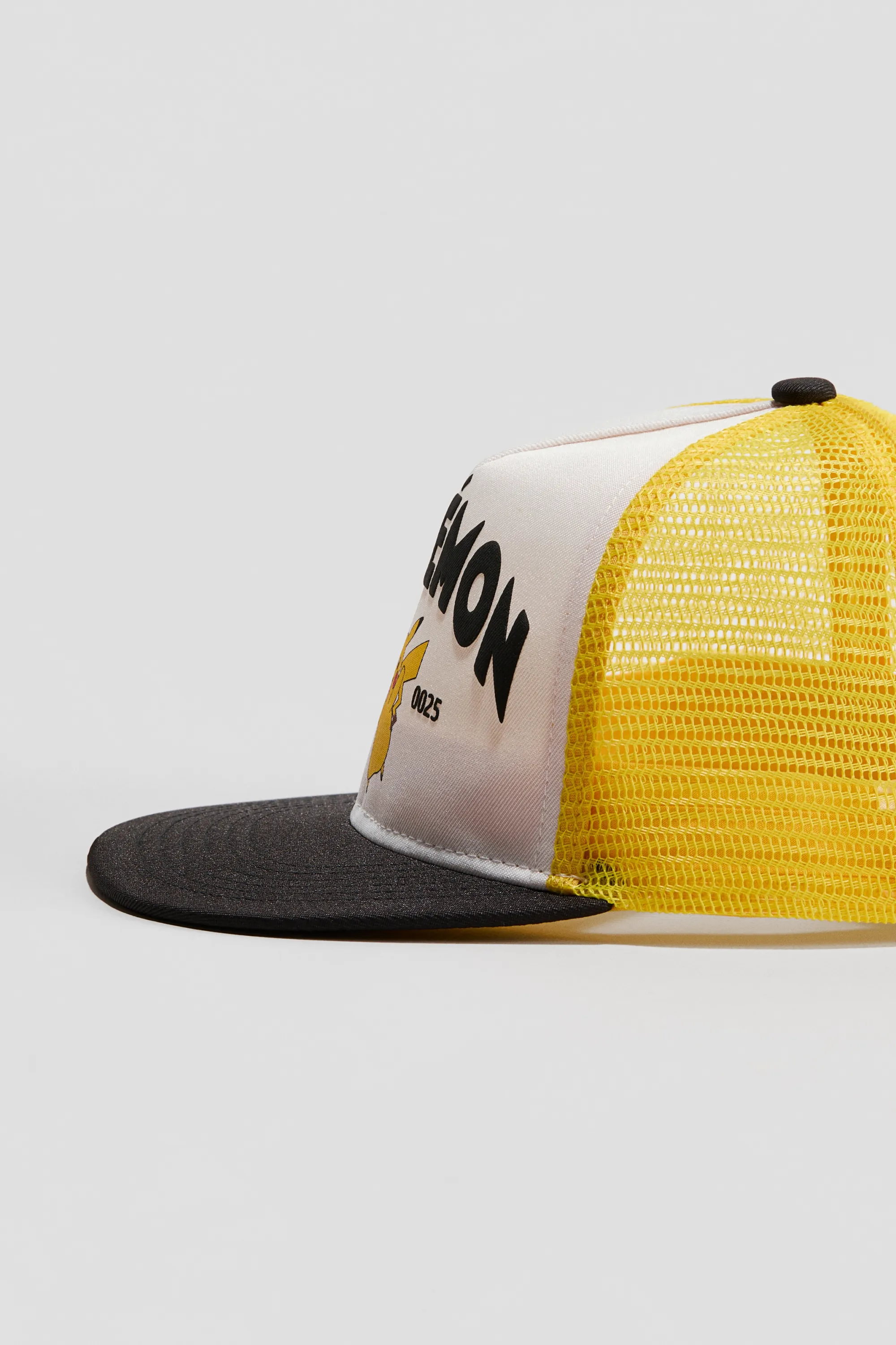 Casquette trucker avec motifs - Jaune/Pokémon