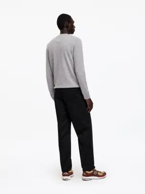 Pantalon chino décontracté - Noir — photo 2