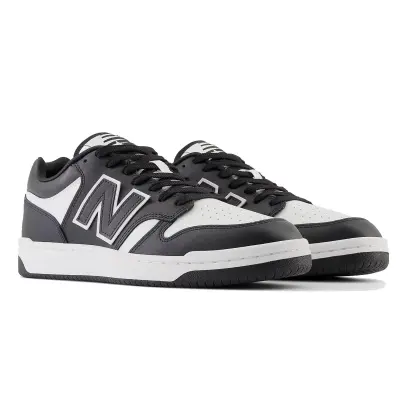 NEW BALANCE BB480 Blanc Noir — photo 3