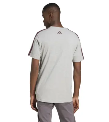 ADIDAS TEE SHIRT GRANDE LONGUEUR Gris — photo 5