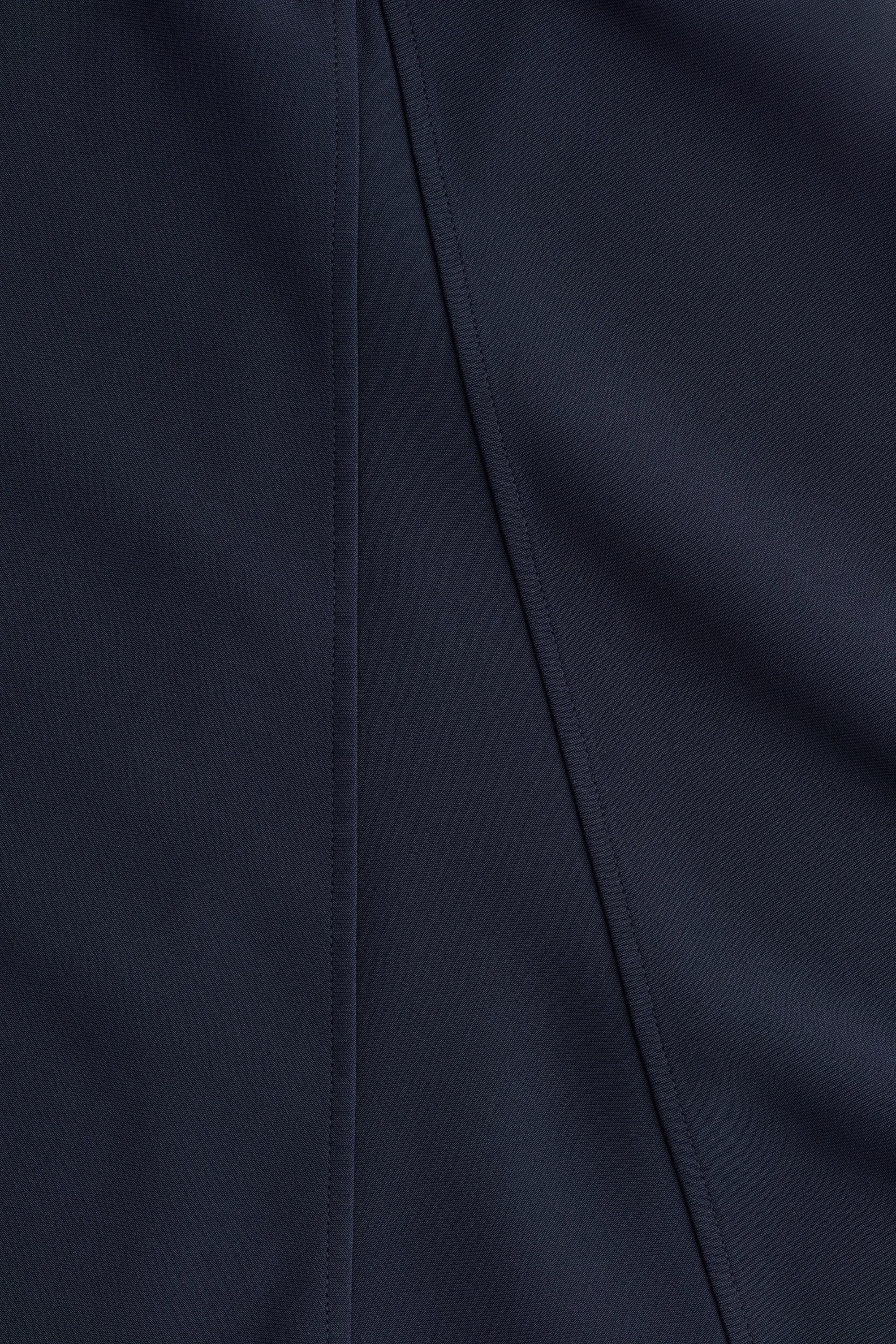 Minirobe avec jupe évasée - Bleu marine