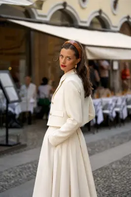 Madeline Jacket - White — photo 3