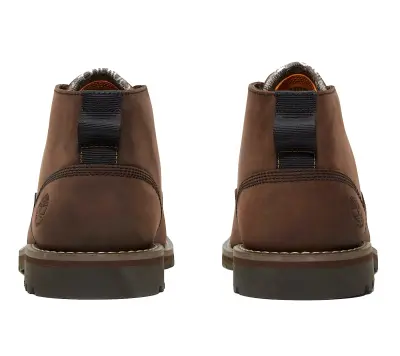 TIMBERLAND LARCHMONT MID LACET Marron Foncé — photo 4