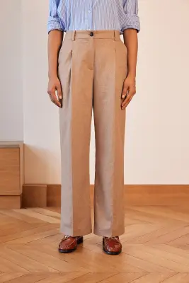 Pantalon John beige — photo 3