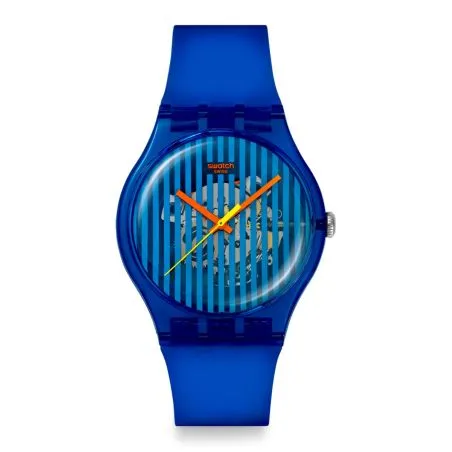 Montre Swatch New Gent SO29S102 - BRILLIANTLY BLUE