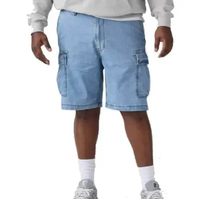 LEVIS CARRIER CARGO SHORT JEAN'S Bleu ciel — photo 1