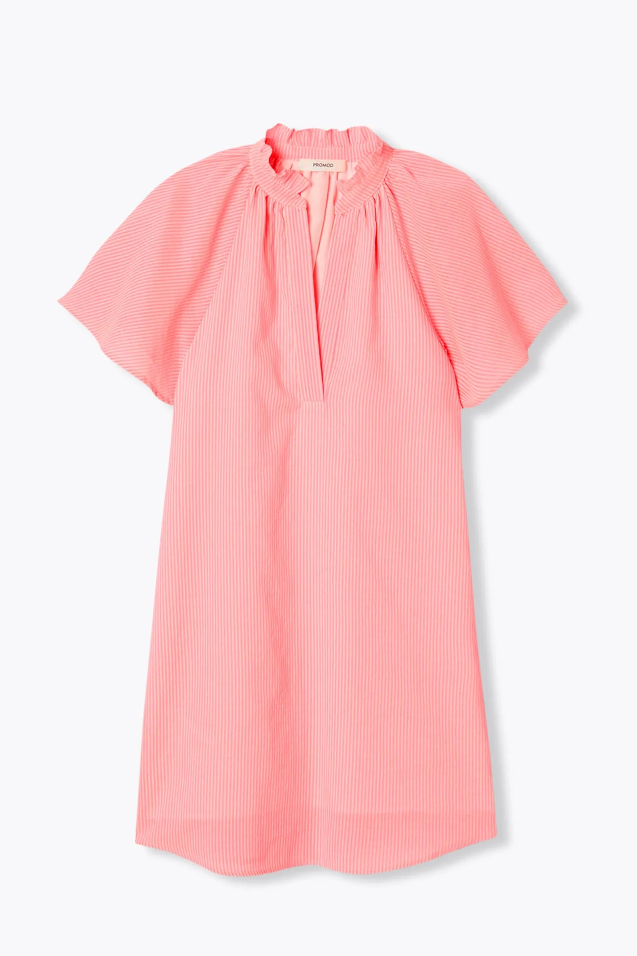 Robe courte rayée Femme