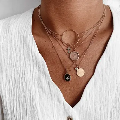 Collier LAURE | Alphabet — photo 4