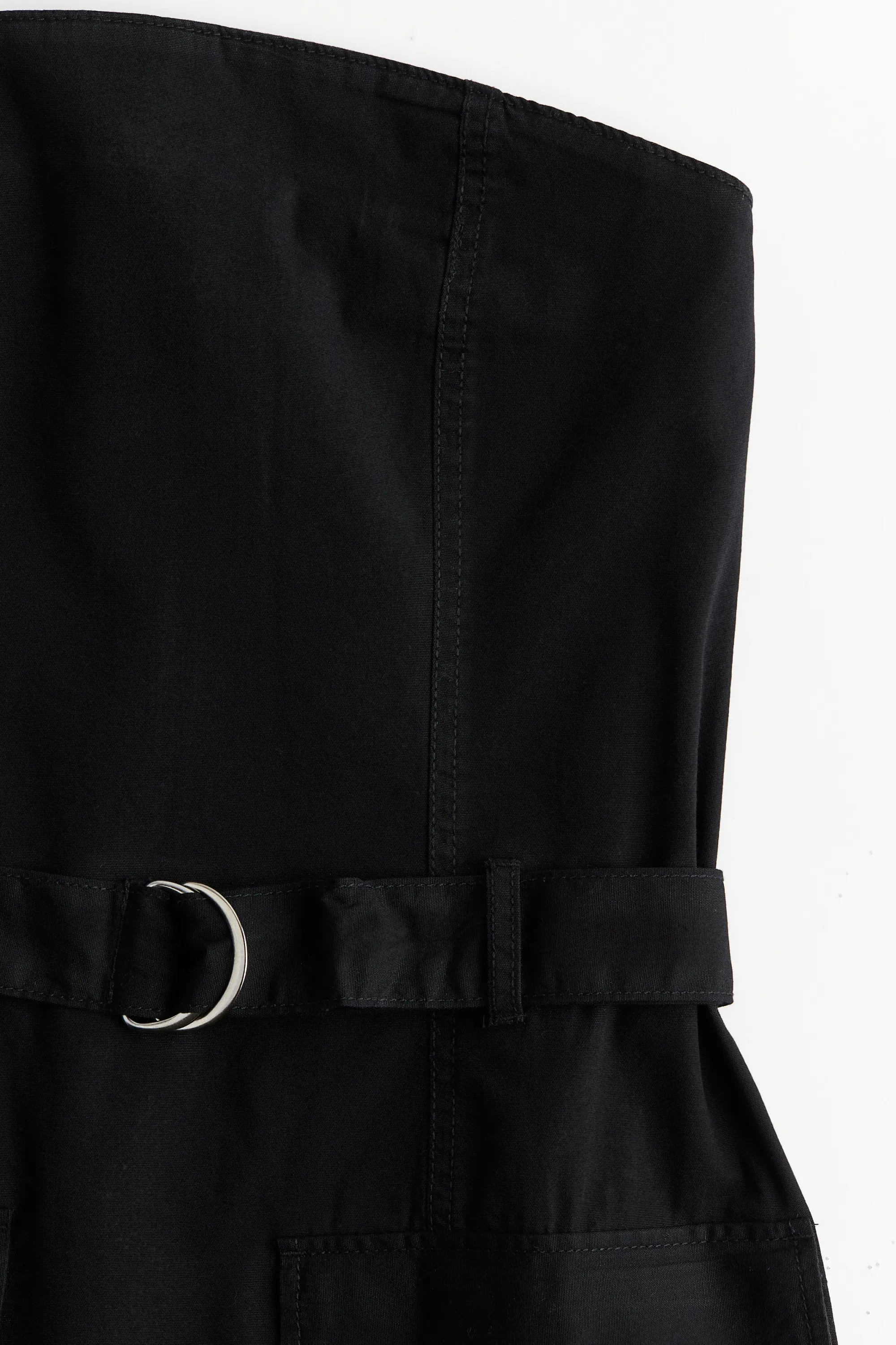 Robe bandeau saharienne - Noir