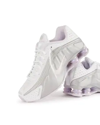 W Shox R4 White Barely Grape — photo 4