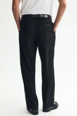 Pantalon chic Regular Fit - Noir — photo 3